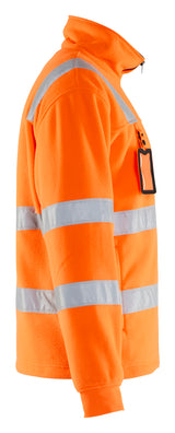 Blåkläder 4833 High Vis Fleecejakke produktfoto til broderi