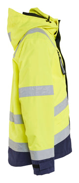Blåkläder 4837 High Vis Skaljakke detalje til broderi