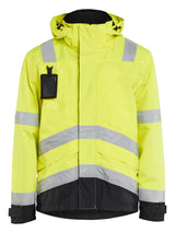 Blåkläder 4837 High Vis Skaljakke materiale med firmalogo