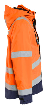 Blåkläder 4837 High Vis Skaljakke produktbillede til broderi