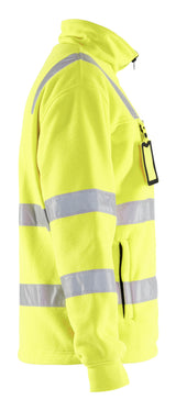 Blåkläder 4853 High Vis Fleecejakke detalje til broderi