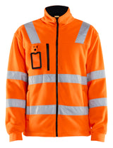 Blåkläder 4853 High Vis Fleecejakke materiale med firmalogo