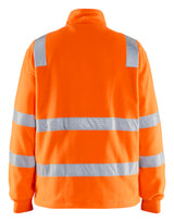 Blåkläder 4853 High Vis Fleecejakke nærbillede med logo