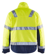 Blåkläder 4862 High Vis Vinterjakke produktbillede med logo