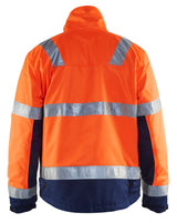 Blåkläder 4862 High Vis Vinterjakke materiale med logo