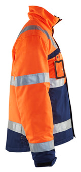 Blåkläder 4862 High Vis Vinterjakke produktbillede til broderi