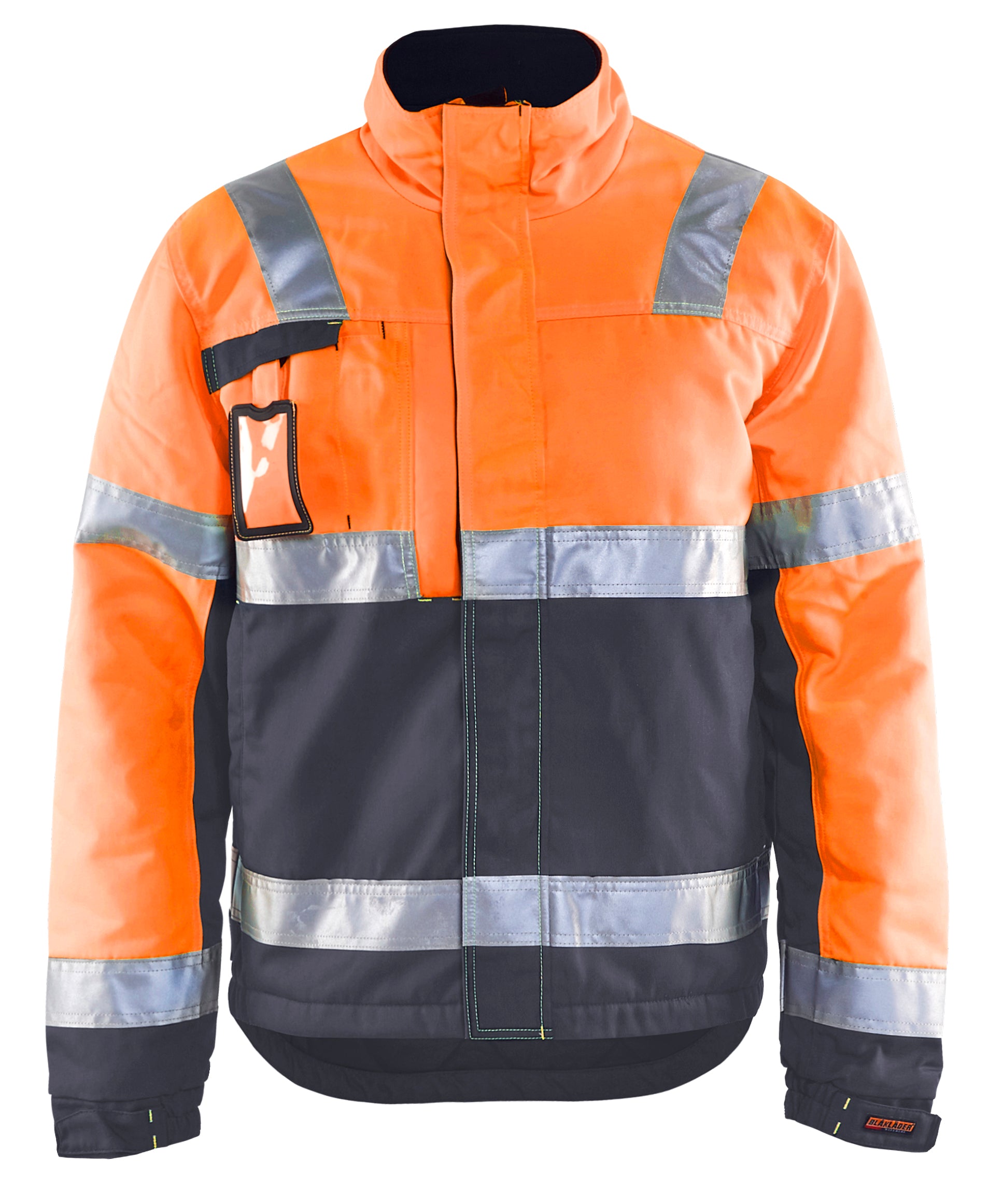 Blåkläder 4862 High Vis Vinterjakke produktfoto med firmalogo