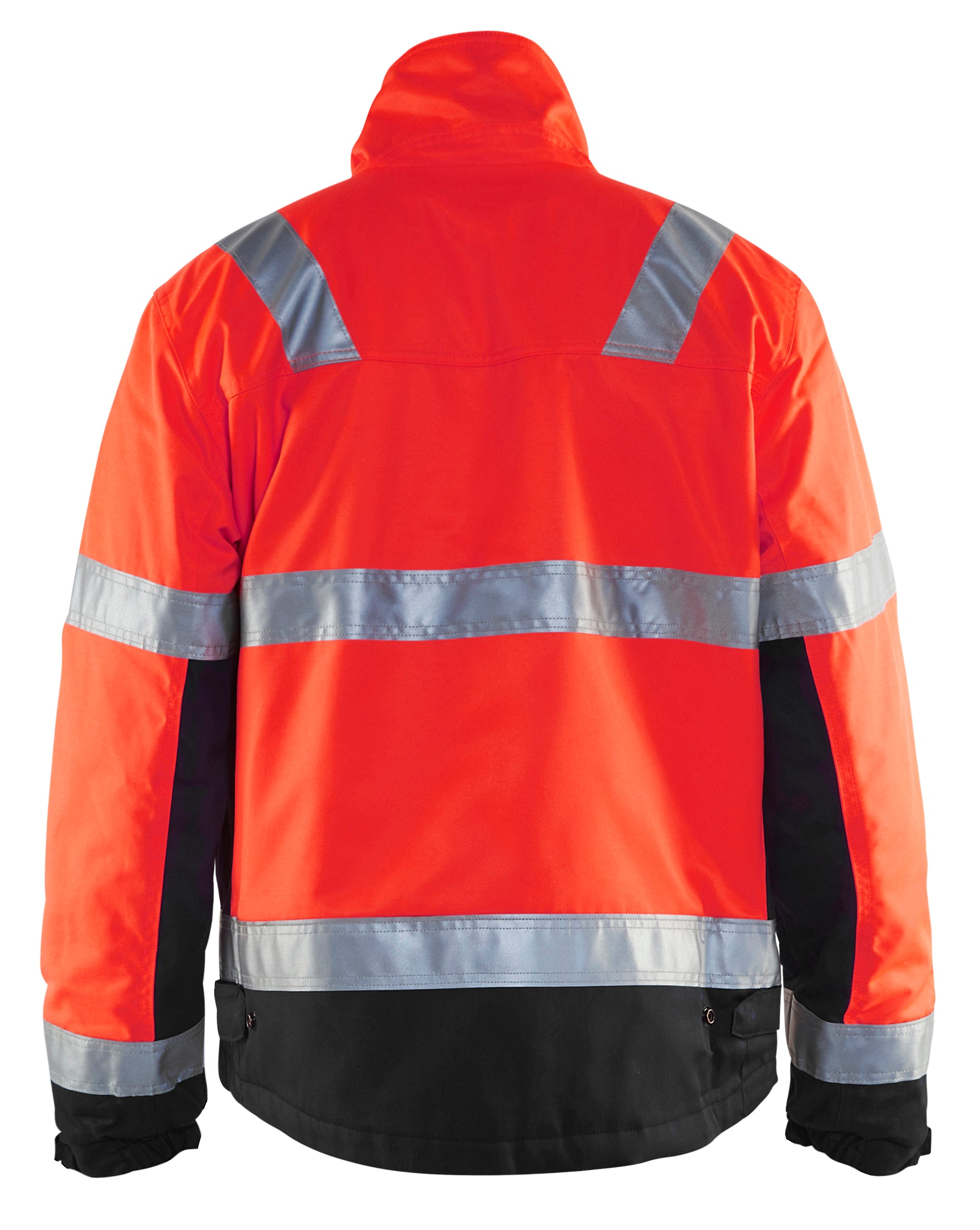 Blåkläder 4862 High Vis Vinterjakke produktfoto med logo