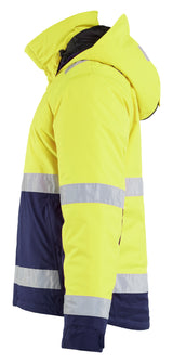 Blåkläder 4870 High Vis Vinterjakke produktfoto med tryk