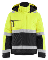 Blåkläder 4870 High Vis Vinterjakke materiale med firmalogo