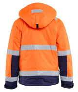 Blåkläder 4870 High Vis Vinterjakke materiale med logo