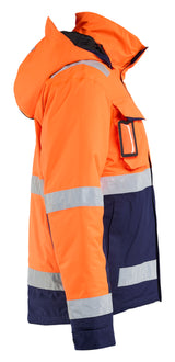 Blåkläder 4870 High Vis Vinterjakke produktbillede til broderi