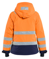 Blåkläder 4872 Dame High Vis Vinterjakke materiale med logo