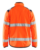 Blåkläder 4877 High Vis Light Softshell Jakke materiale med logo