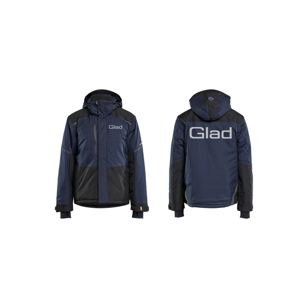 Peer Glad's 4881 Vinterjakke herrer m. bryst & ryg-logo