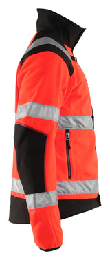 Blåkläder 4888 High Vis Vindtæt Fleecejakke detalje til broderi