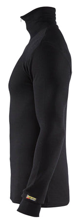 Blåkläder 4891 Undertrøje Half Zip Warm produktfoto med tryk