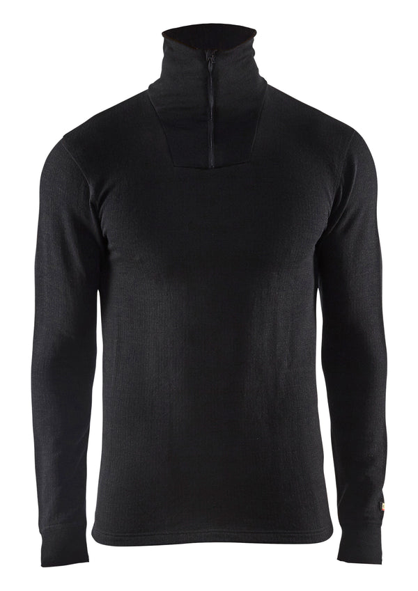 Blåkläder 4894 Undertrøje Half Zip Xwarm med tryk eller logo – arbejdstøj og firmatøj