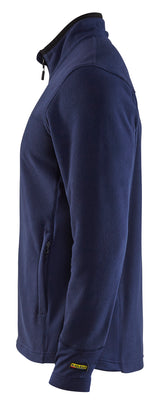 Blåkläder 4895 Microfleece jakke produktfoto med tryk