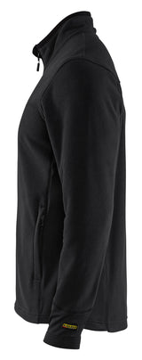 Blåkläder 4895 Microfleece jakke produktbillede med tryk