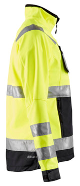 Blåkläder 4902 Dame High Vis Softshell Jakke produktfoto til broderi