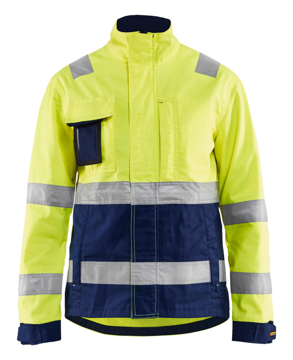 Blåkläder 4903 Dame High Vis Jakke med tryk eller logo – arbejdstøj og firmatøj