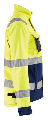 Blåkläder 4903 Dame High Vis Jakke detalje til broderi