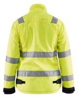Blåkläder 4903 Dame High Vis Jakke nærbillede med logo