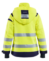 Blåkläder 4904 Dame High Vis Skaljakke produktbillede med logo