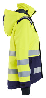 Blåkläder 4904 Dame High Vis Skaljakke detalje til broderi
