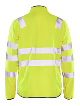 Blåkläder 4906 High Vis Softshell Jakke produktbillede med logo