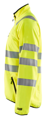 Blåkläder 4906 High Vis Softshell Jakke produktfoto med tryk