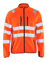 Blåkläder 4906 High Vis Softshell Jakke materiale med firmalogo