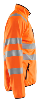Blåkläder 4906 High Vis Softshell Jakke produktfoto til broderi