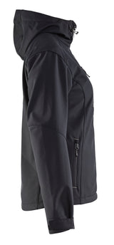 Blåkläder 4919 Dame Softshell Jakke detalje til broderi