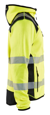 Blåkläder 4923 High Vis Strikket Softshell Jakke produktfoto til broderi