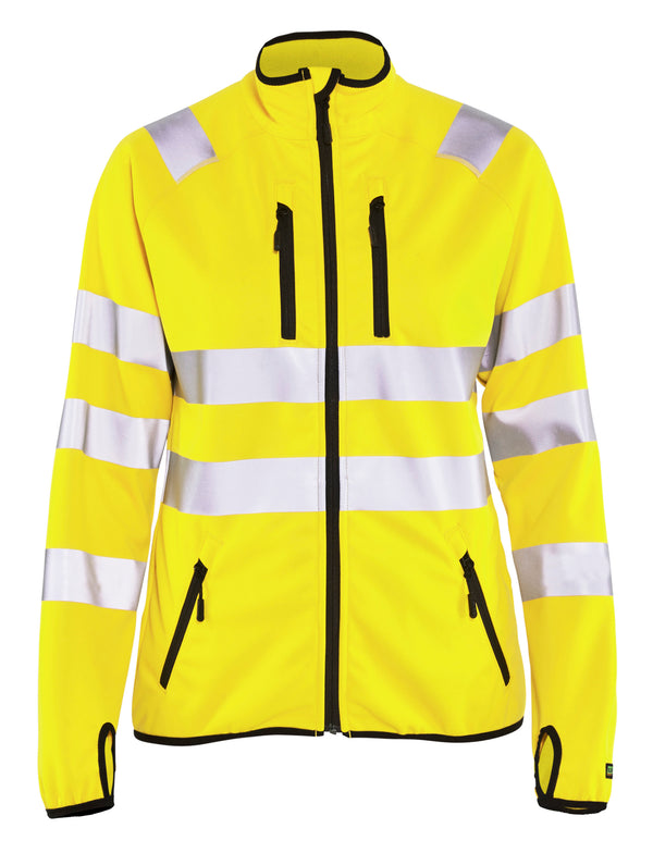 Blåkläder 4926 Dame High Vis Softshell Jakke med tryk eller logo – arbejdstøj og firmatøj