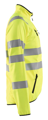 Blåkläder 4926 Dame High Vis Softshell Jakke detalje til broderi