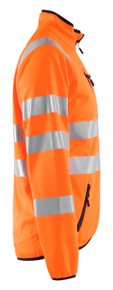 Blåkläder 4926 Dame High Vis Softshell Jakke produktfoto til broderi