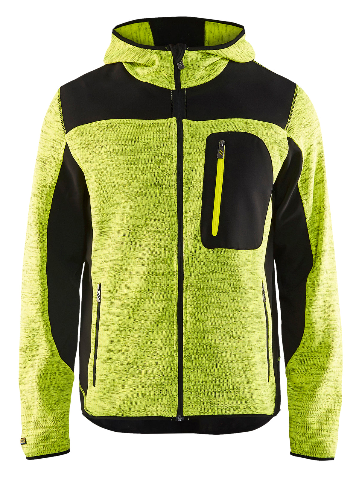 Blåkläder 4930 Strikket jakke med softshell