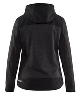 Blåkläder 4931 Dame Strikket jakke med softshell produktbillede med logo