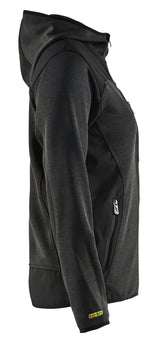 Blåkläder 4931 Dame Strikket jakke med softshell detalje til broderi