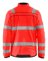 Blåkläder 4941 High Vis Microfleece Jakke materiale med logo