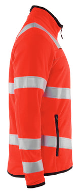 Blåkläder 4941 High Vis Microfleece Jakke produktbillede til broderi