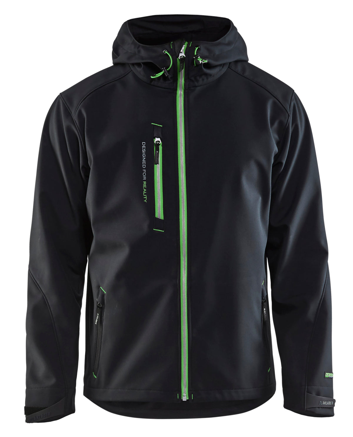 Blåkläder 4949 Softshell Jakke med hætte