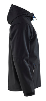 Blåkläder 4949 Softshell Jakke med hætte produktbillede til broderi
