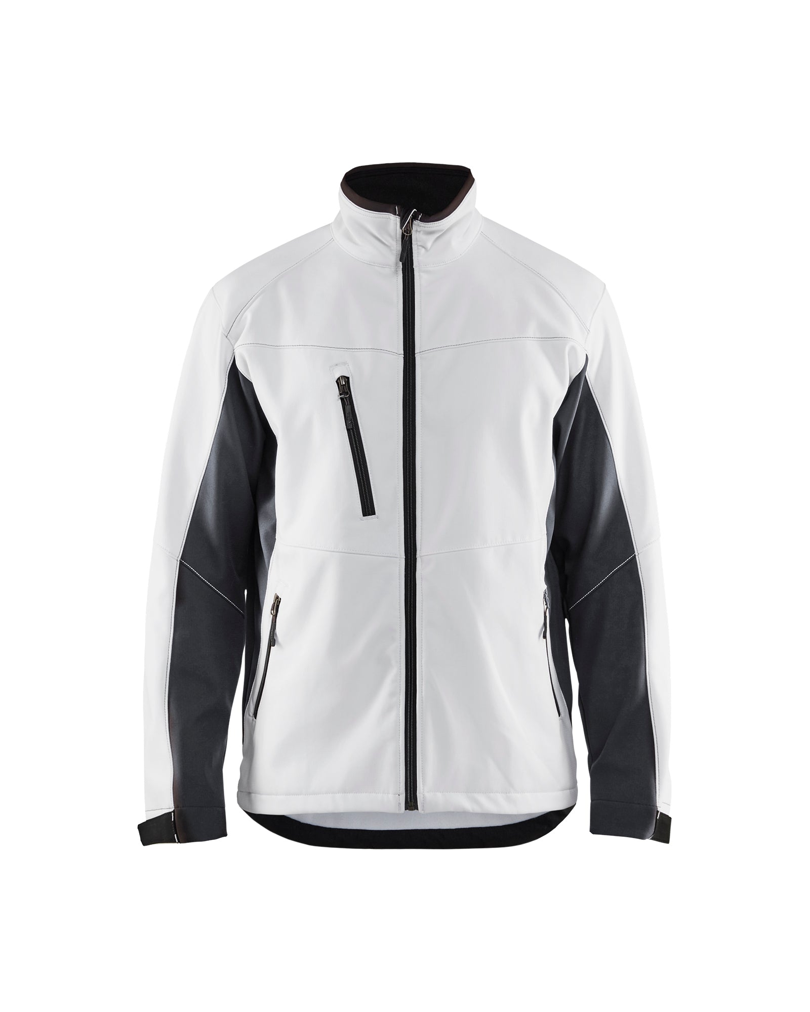Blåkläder 4950 Softshell Jakke, Hvid/Mørk Grå