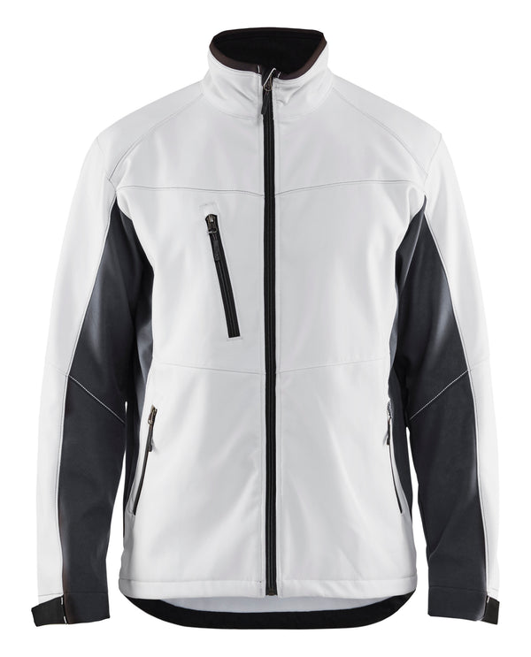 Blåkläder 4950 Softshell Jakke med tryk eller logo – arbejdstøj og firmatøj