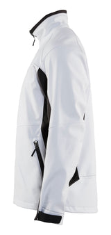 Blåkläder 4950 Softshell Jakke produktfoto med tryk