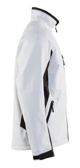 Blåkläder 4950 Softshell Jakke detalje til broderi